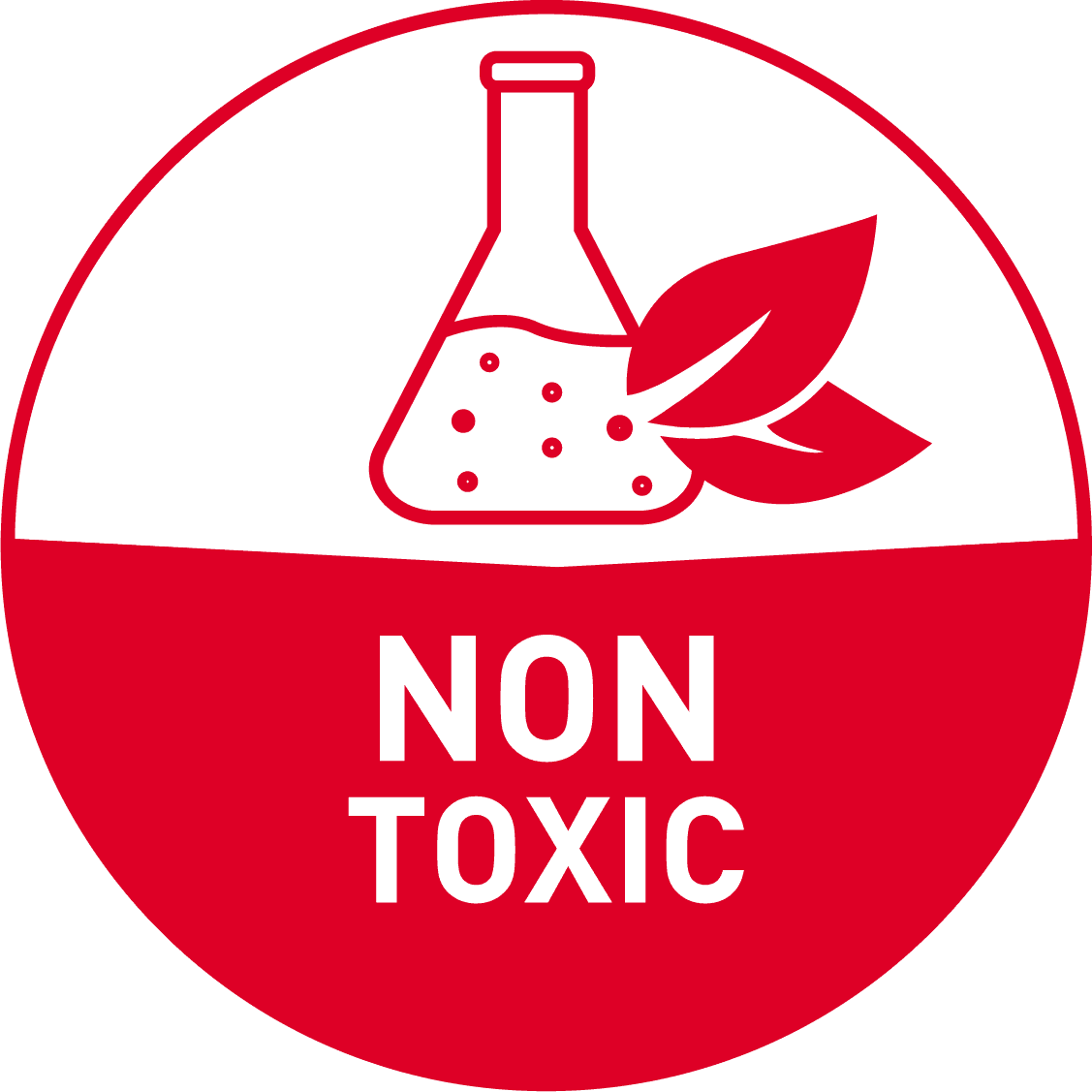 <p>Non-sitotoksik. Aman untuk digunakan sehari-hari.</p>